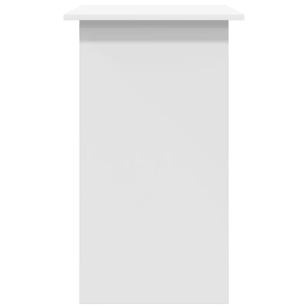 Scrivania | Tavolo da Ufficio Bianca 80x45x74 cm in Legno Multistrato