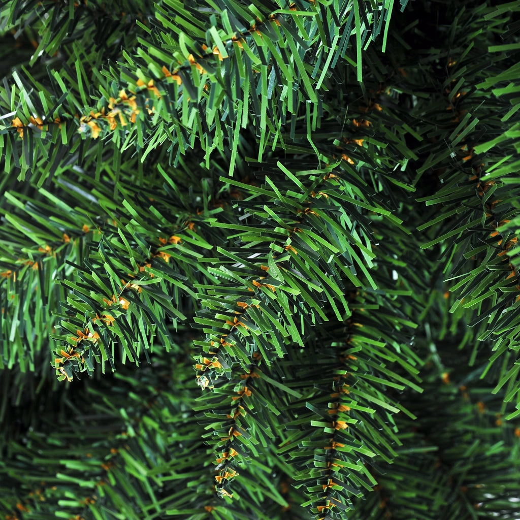 Albero di Natale Artificiale Stretto 180 cm ¨C zephmum ¨C Verde con 390 Rami e Base Scomponibile