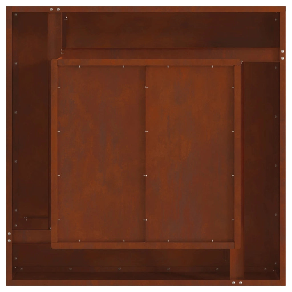 Focolare Marrone 80 x 80 x 40 cm CFW4484043