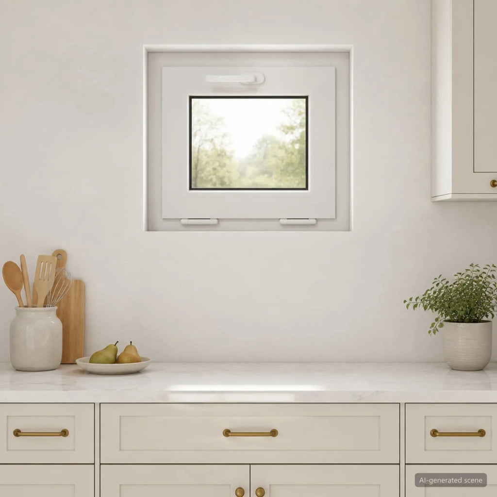 Finestra a Ribalta per Seminterrato RISOR 50 x 45 cm 42047794