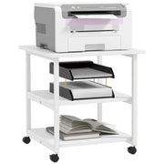 Mobile per stampante 3 livelli con ruote ¨C Zephmum ¨C 50x50x52.5 cm