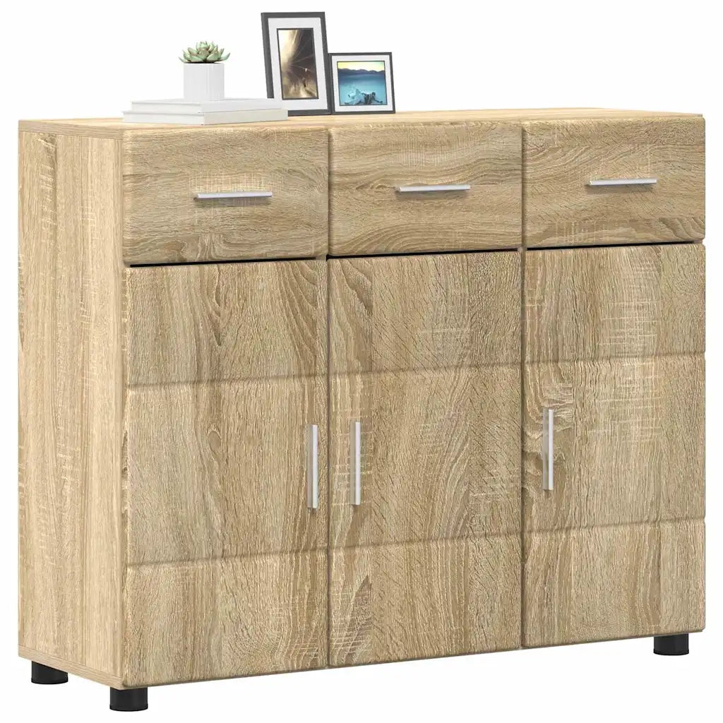 Credenza con porta FLORIN Rovere Sonoma 88,5 x 30,5 x 73 cm 880313