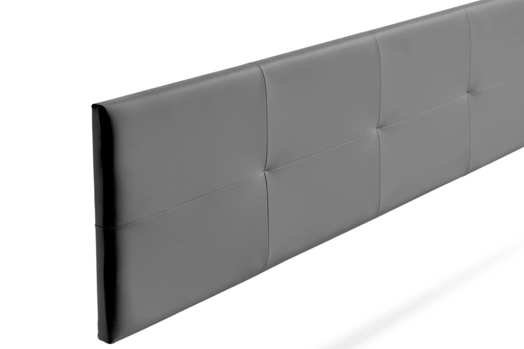 Testiera Imbottita ALTEA Similpelle 130x50x5 cm - Moonia