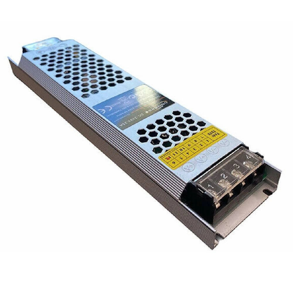 Trade Shop - Alimentatore 24v Stabilizzato Switch Slim 6.25a Trasformatore 150watt S24v-150w -