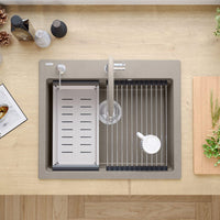 Lavello In Granito Kurt 110 Workstation Beige