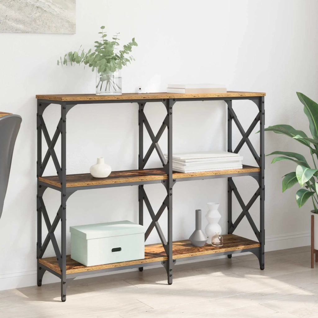 Tavolo consolle Legno vecchio 100 x 28 x 80,5 cm