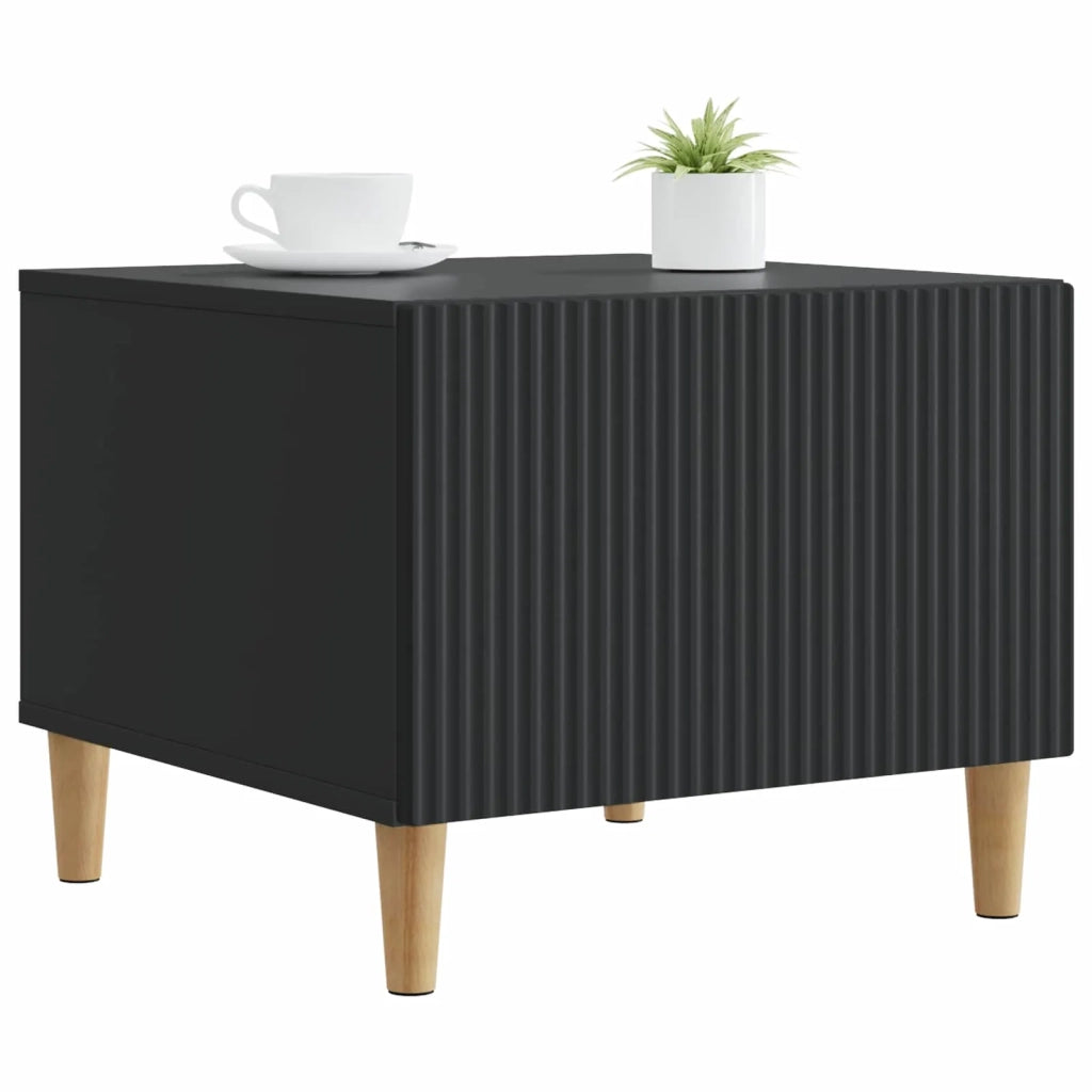 Tavolino da salotto Nero 49 x 50 x 40 cm Legno ingegnerizzato 894736