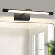 ZMH Lampada da Bagno sopra Specchio 40 cm 6W Nera a Parete IP44 4000K Luce Neutra Moderna per Armadio da Bagno Cantina
