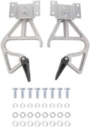 Ladder slot Aluminium - Verleng laddervergrendelingen - Bevestigazioni telescopiche per scale - Ghiere per protezione da caduta - Dimensioni 225 mm x 135 mm - Bevestigazione per scale