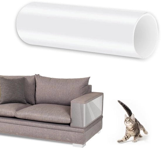 Tape anti-kattenkrab, 20 cm x 3 m, protezione per mobili, tappeti e porte