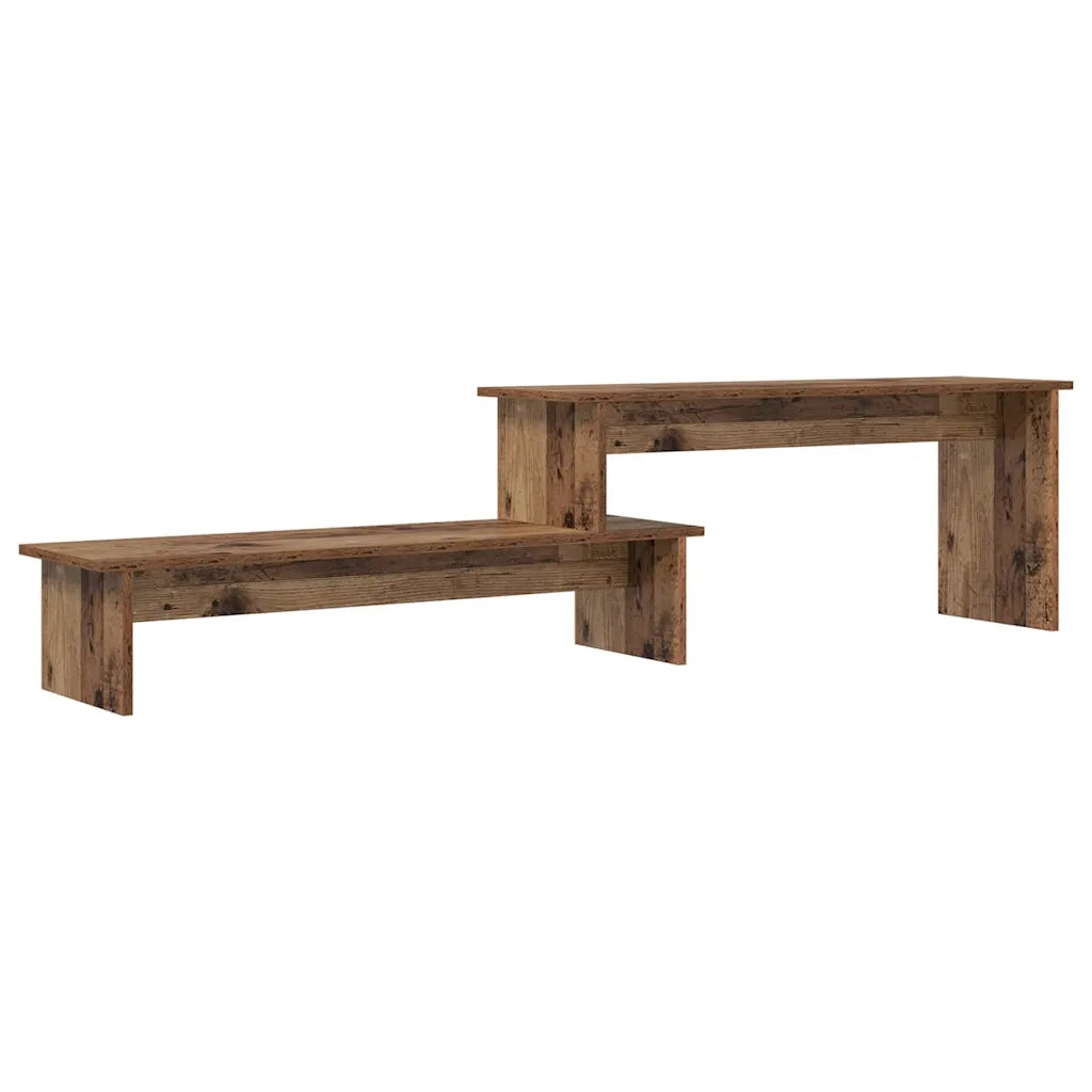 vidaXL Mobile TV Legno vecchio 180 x 30 x 43 cm Legno multistrato