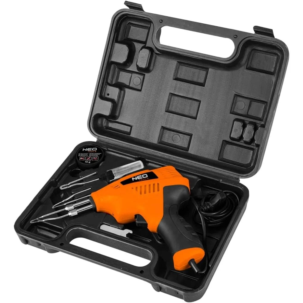 Topex 19-152 pistola per saldatu tura 200w con valigetta e access