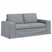 Divano | Divano da soggiorno | Sofa Grigio chiaro 182 x 80 x 82 cm Tessuto
