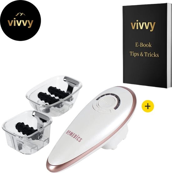 Cuscini per Cellulite 2 In 1 - Apparecchio di Massaggio per Cellulite con 2 Cuscini - Apparecchio Anti Cellulite con Caricabatterie - Portatile - 2 Posizioni