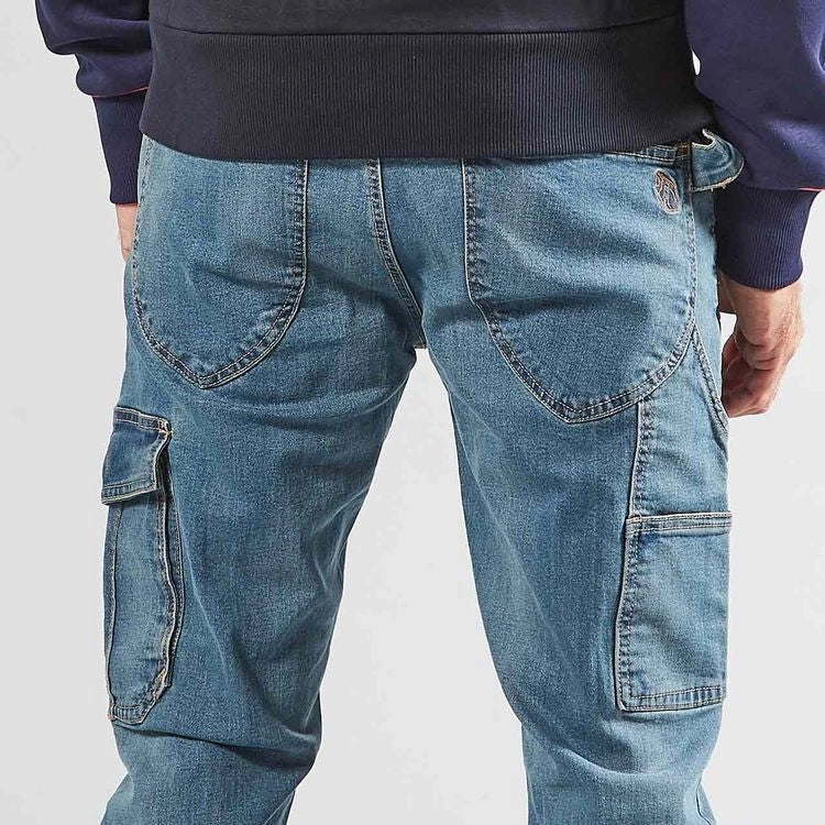 Pantalone Slim Fit Jam Jeans Upower Blue Xxl