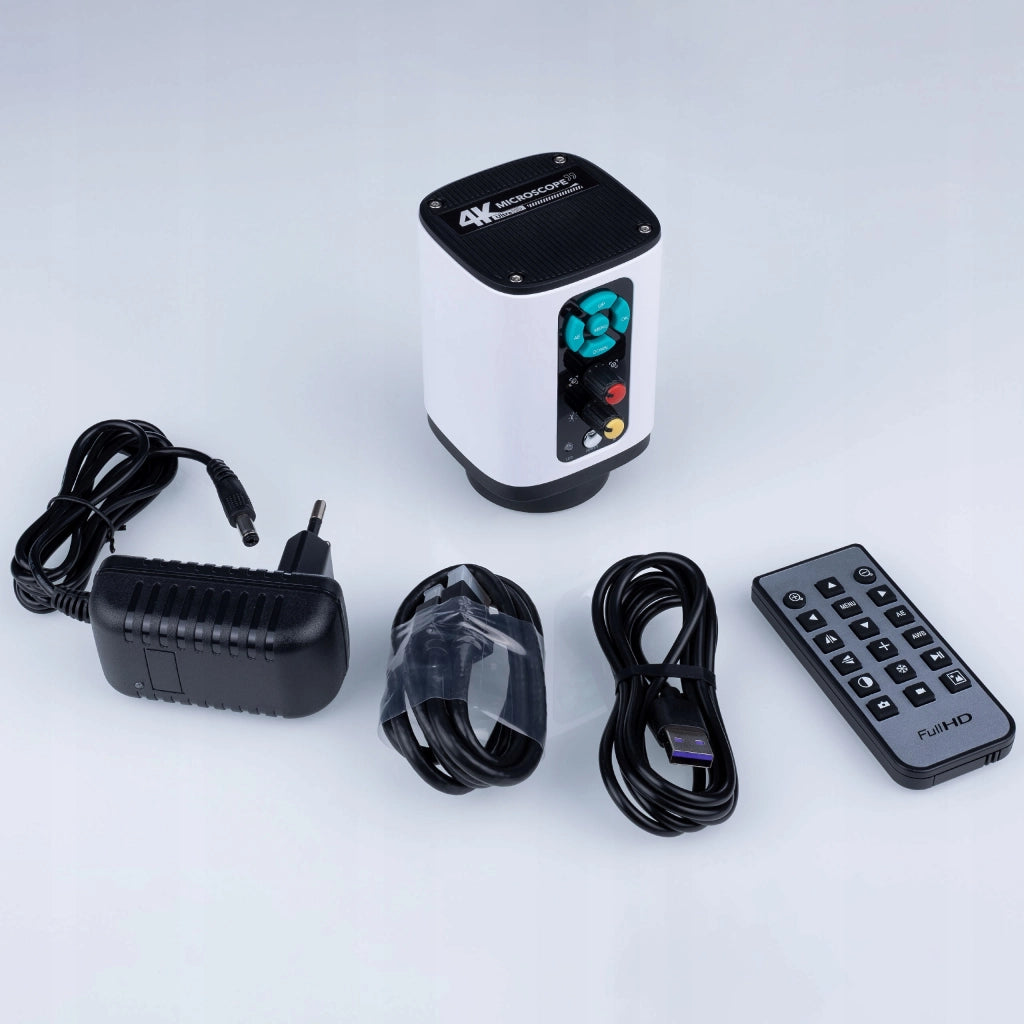 Mikroscopio Digitale Altair ProVision 4K – Sensore Sony 8.29MP | HDMI + USB | Braccio Regolabile con LED 24