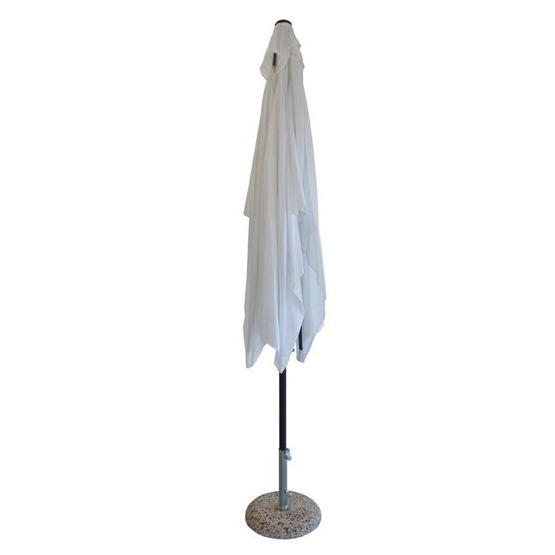 OMBRELLONE POLY ECO CON TELO BEIGE 2 X 3 MT
