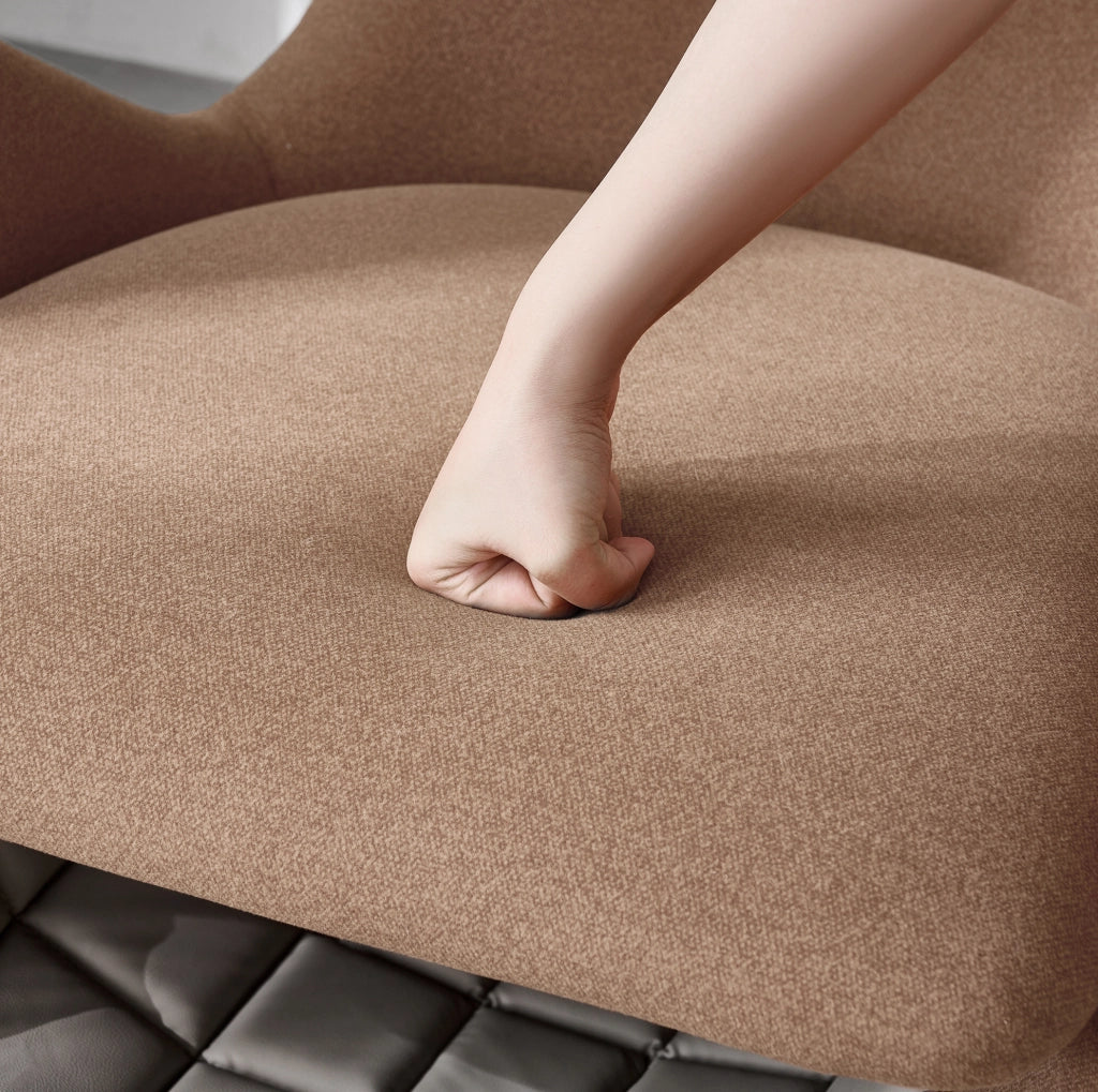 Poltrona lounge design con cuccia per animali; 66x69x76 cm; marrone