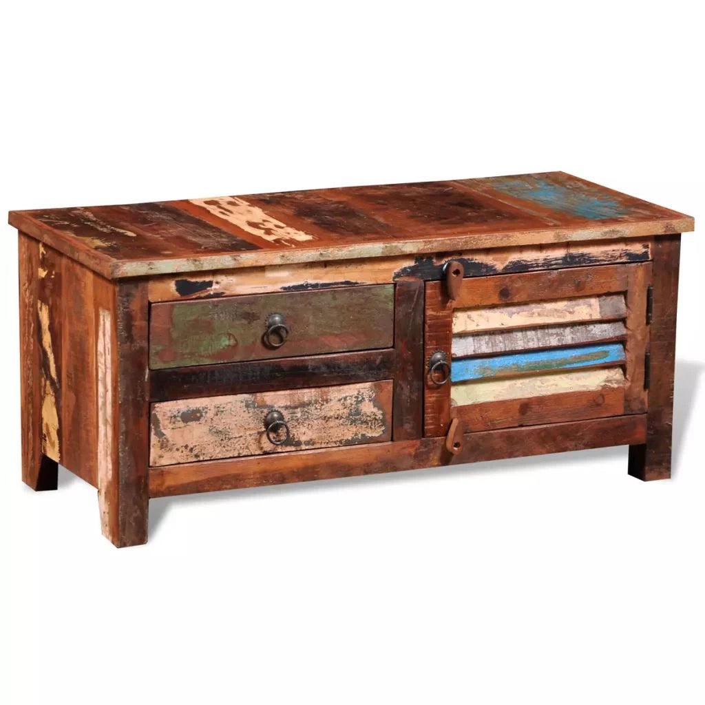 Mobile TV TV buffet dal design pratico Legno massello di recupero 2502023