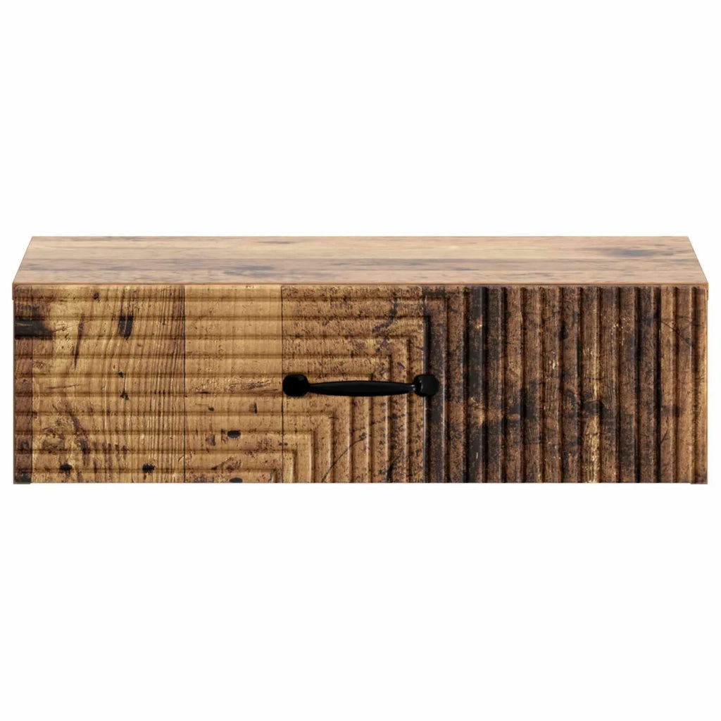 Tavolino da Parete Laterale Legno antico 59 x 34,5 x 17 cm 898663