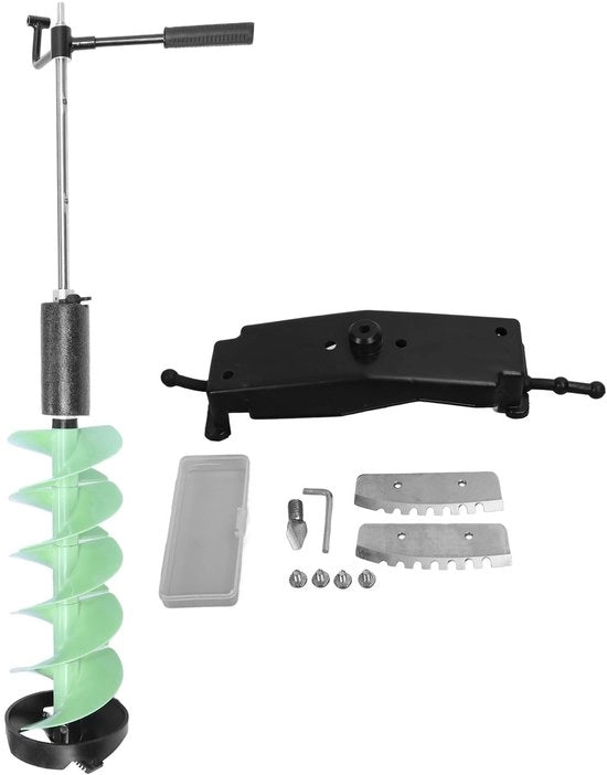 Attrezato di allungamento per trapani elettrici - 8 Pollici di diametro - Fatto di nylon duraturo - Adatto per trapani elettrici - Lame in acciaio affilate