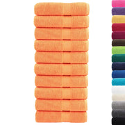 Asciugamani SOLUND 10 pz Arancioni 50x100 cm 600 g/m² 137379