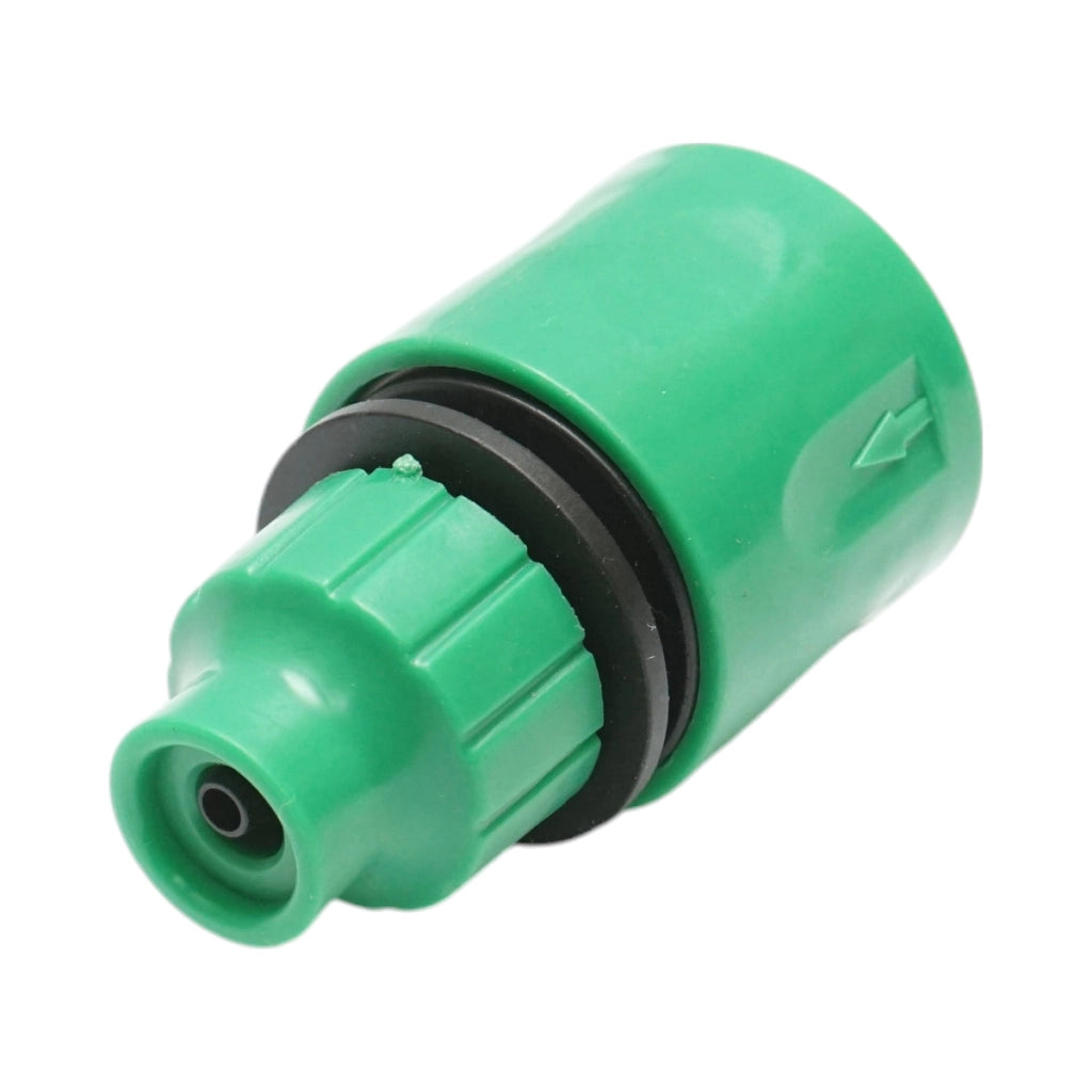 Kit completo per irrigazione a goccia con tubo da 5,5 m, ugelli, connettori e aste di fissaggio (34 pezzi)