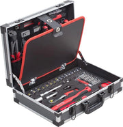 Set di attrezzi 121 pezzi - Set di attrezzi in alluminio per uso domestico e garage 

Specifiche tecniche: 
- Materiale: Alluminio
- Dimensioni: 
- Peso: 
- Contenuto: 121 pezzi