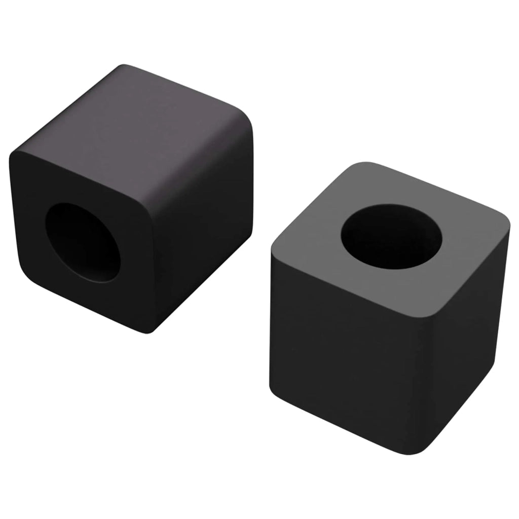 Supporto per cassetto 2 pcs Nero 15 x 15 x 15mm Copoliestere PP 864547