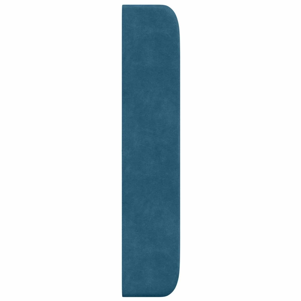 Orecchia della Testata Blu 80 x 16 x 4 cm Velluto CFW3595530