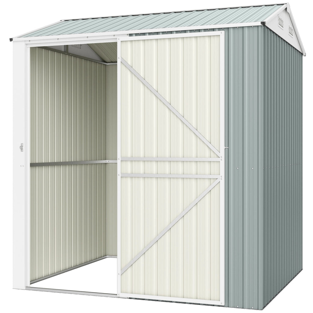 Casetta da giardino in metallo ¨C Minimal ¨C antracite 209x177x236 cm