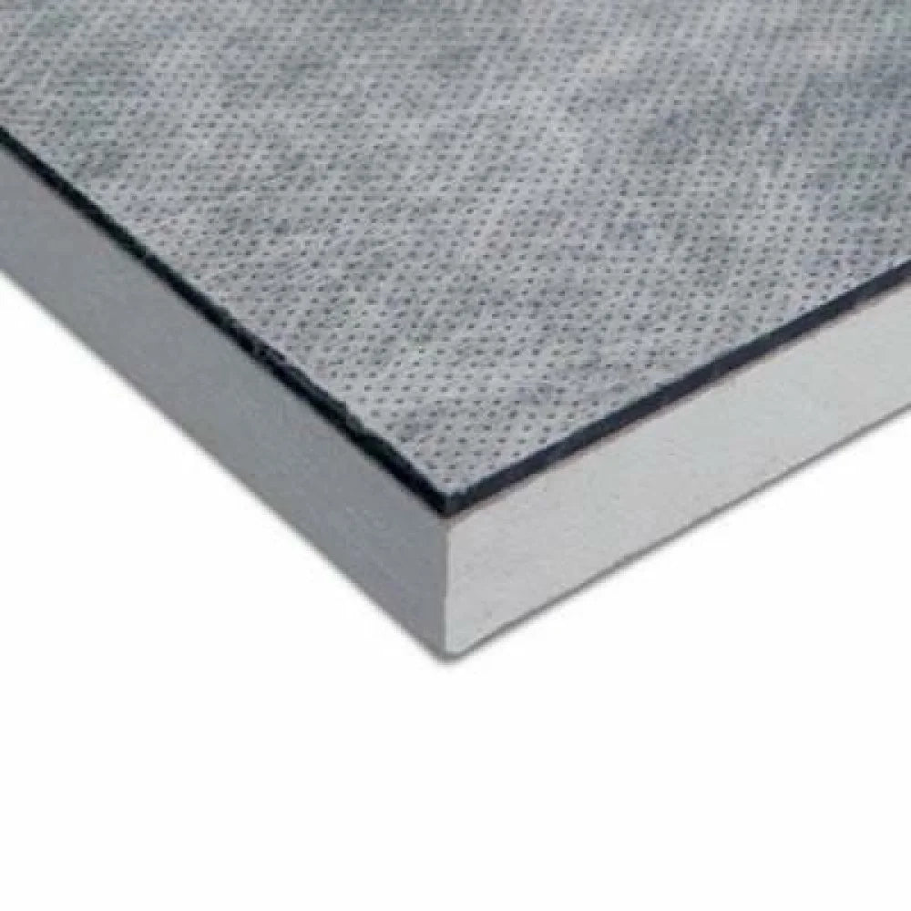 Isolante acustico pareti / c.sof f. gess fon gum sp.14mm di.2 1mq