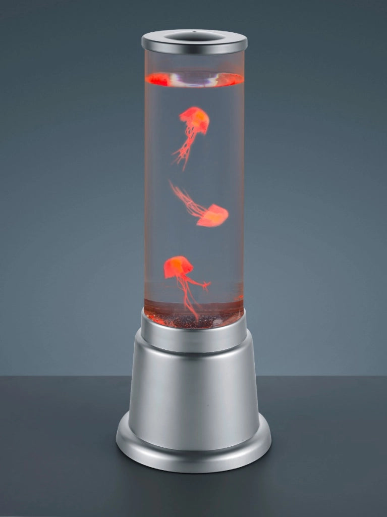 Lampada da tavolo JELLY RL argento acrilico LED 6W RGB