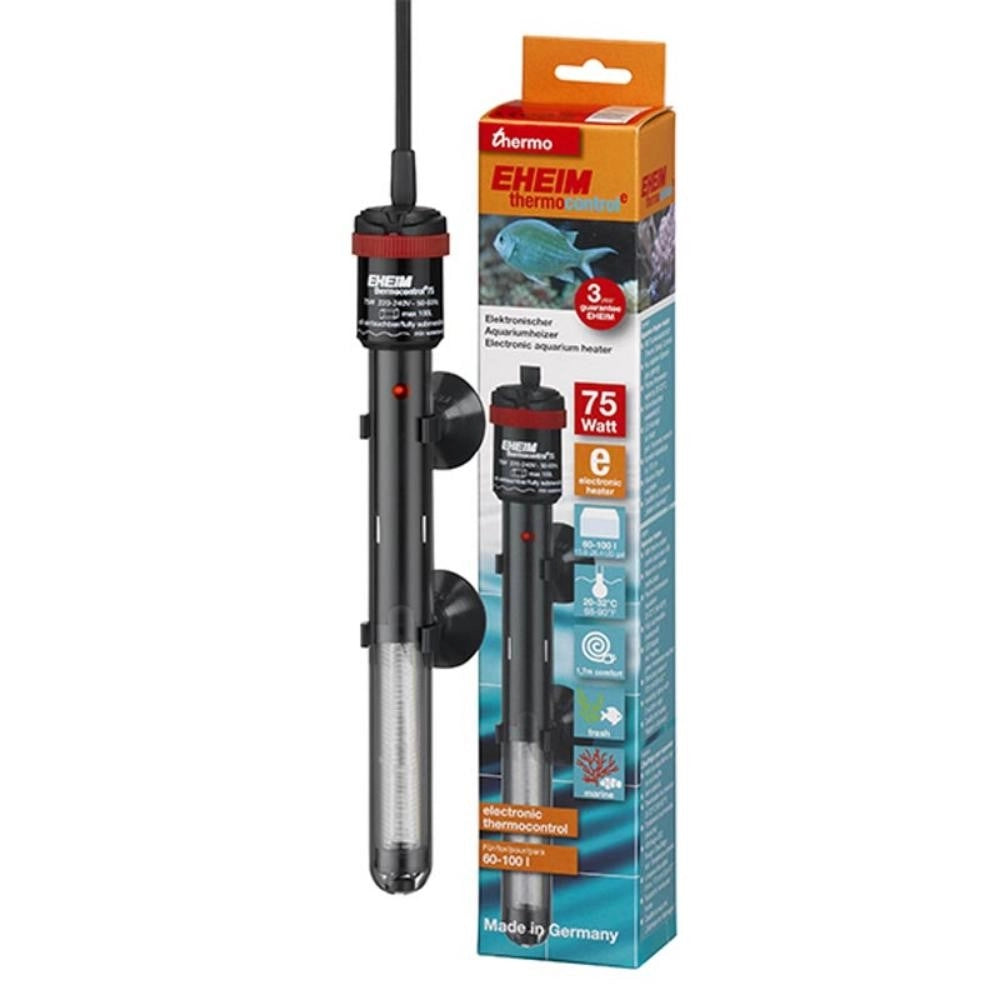 Eheim-Jager ThermoControl-e - Riscaldatore con controllo elettronico della temperatura Wattaggio Riscaldatori e lampade terrario: 75W