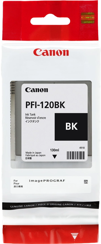 Canon Large Format Canon PFI-120 BK cartuccia d'inchiostro nero