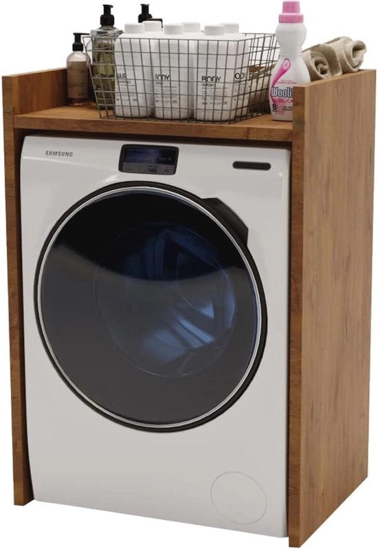 Cassa per Lavatrice e Cassetta Superiore per Asciugatrice – Soluzione Bagno Moderna – 66 x 97 x 48 cm in Diverse Colori