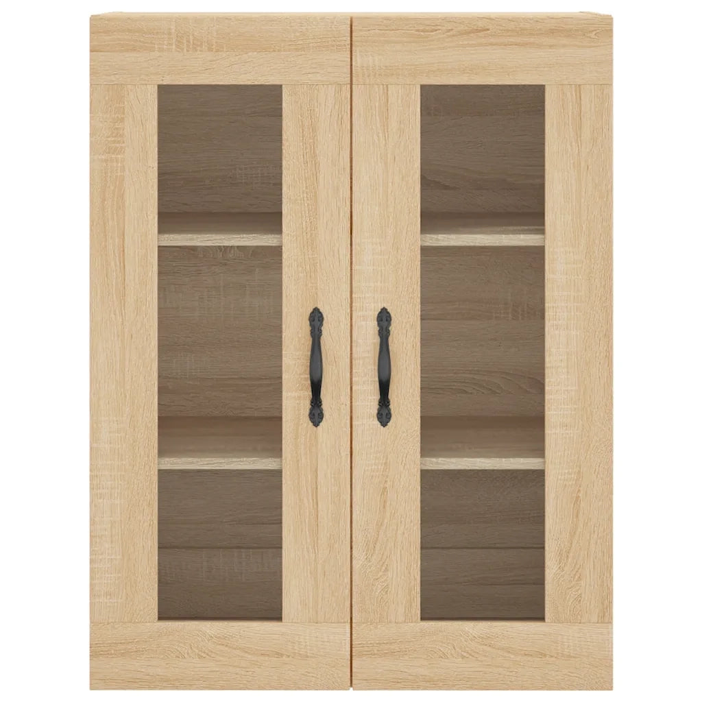 Credenza Rovere Sonoma 69,5x34x180 cm in Legno Multistrato 3198372