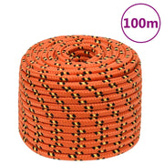 Corda Nautica Arancione 12 mm 100 m in Polipropilene