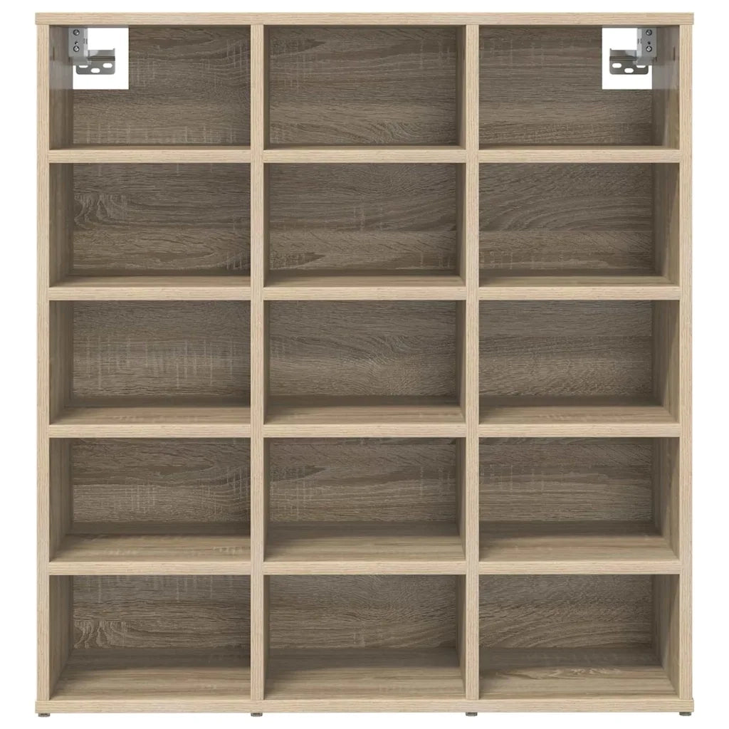 vidaXL Scarpiera rovere sonoma 77.5 x 30 x 83.5 cm Legno multistrato