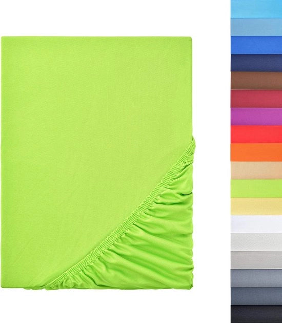 Faccia di letto aderente, 100% cotone, 160x200 cm