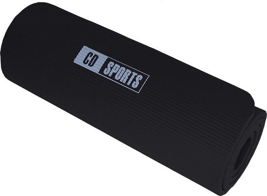Mat di yoga, mat di appoggio, ideale per Pilates, esercizi, fitness, ginnastica, stretching, 180 x 60 x 1 cm
