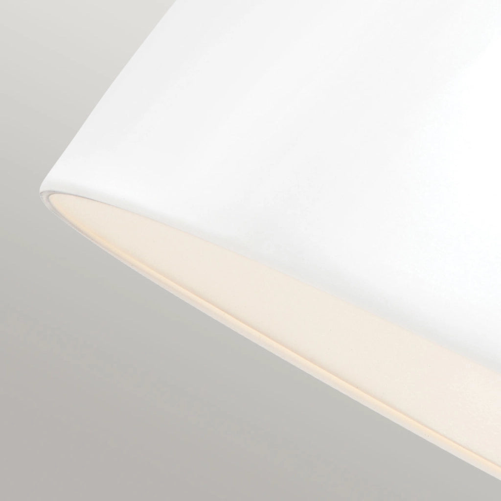 Lampada a sospensione LED Feiss Brynne bianca Ø36 8W