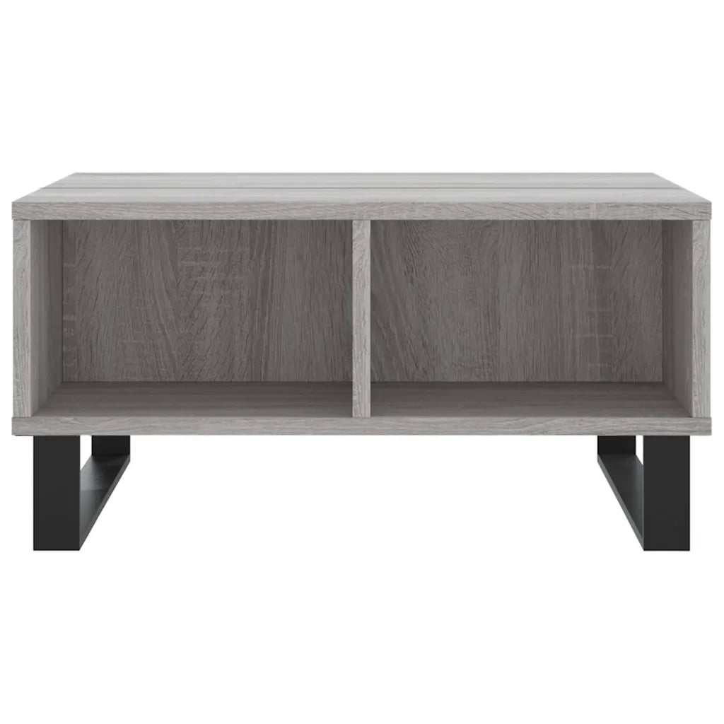 Tavolino da Salotto Grigio Sonoma 60x60x30 cm Legno Multistrato 827050