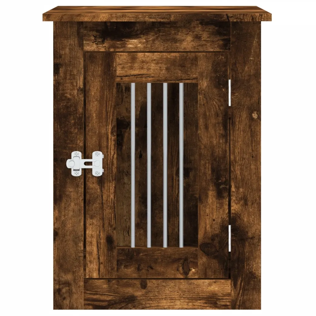 Gabbia Cani da Arredamento Rovere Fumo 45x62x59cm Multistrato CFW5492623