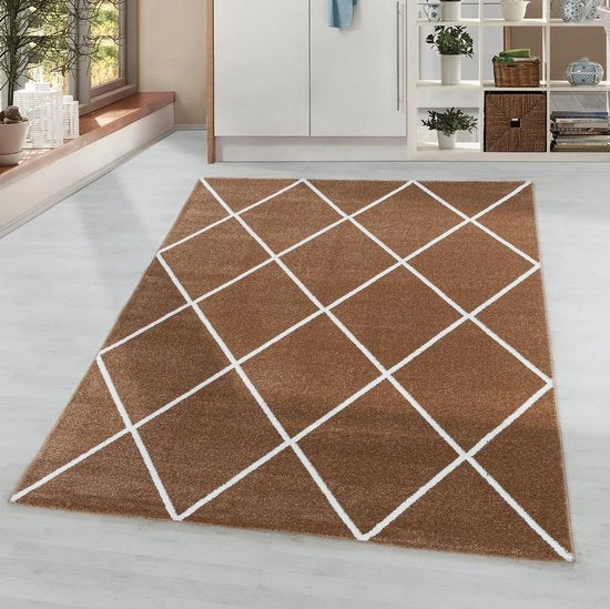 Tappeto a bassa pila - 120x170cm - Moderno - Salotto - Camera da letto - Soggiorno