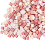 Set di Mosaico con Glitter in Pietre - 500g Materiali per Decorazione DIY