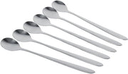 Lepelset in acciaio inossidabile da 18 cm per latte, gelato, tè, caffè, zuppa, gelato - Elegant e di alta qualità per casa, cucina, cena.