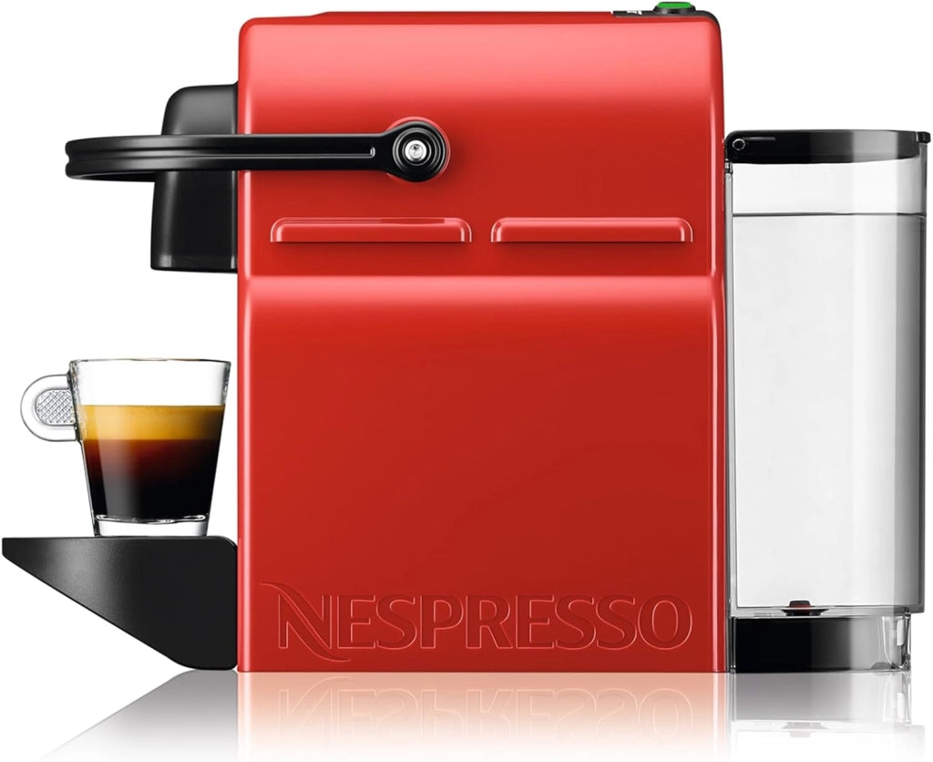 Krups Nespresso Inissia red, Macchina da caffè, Macchina per caffè espresso con capsule, Automatico compatto, Pressione 19 bar YY1531FD