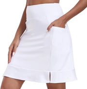 Tennis da Donna Sportiva - Pantalon Corto - Borse - Pantalon Estivo - Cinturino per la Corsa - Donna - Pantalon Sportivo