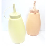 Trade Shop - 2 Bottiglie 300ml Dosatore Dispenser Salse Olio Ketchup Senape Maionese Per Pub -